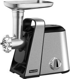 Мясорубка Rondell RDE-1454,  стальной
