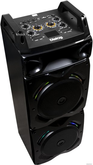 Акустическая портативная колонка Dialog Oscar AO-220-100W RMS,Караоке,беспр.микр,BTFMUSBSDGT