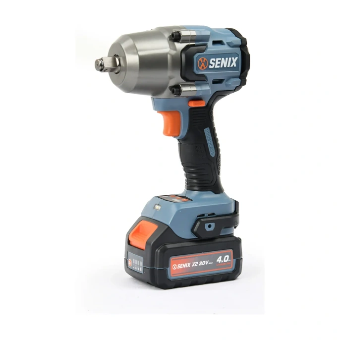 Гайковерт ударный аккумуляторный SENIX X2 20V, 750Нм, 0-2300 об/мин., PDWX2-M7-EU-0