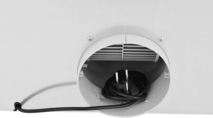 Вытяжка встраиваемая Zugel ZHT652GW белый управление: сенсорное 1 мотор