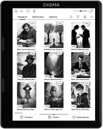 Электронная книга Digma F4,  5.83", черный