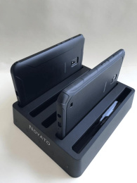 Зарядная станция Noyato CS-520 для планшетов Samsung Galaxy Tab CS-520 Active/Active2/Active3 5 слотов, POGO PIN, Short circuit protection, DC 5V AC 100/240V