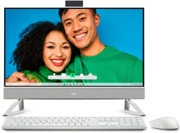 Моноблок Dell Inspiron 7730 27" Full HD i5 1334U 1.3 16Gb SSD512Gb Iris Xe CR Windows 11 Pro GbitEth WiFi BT 90W клавиатура мышь Cam серебристый 1920x1080
