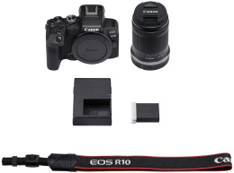 Беззеркальный фотоаппарат Canon EOS R10 kit RF-S 18-150/3.5-6.3 IS STM , черный [5331c016]