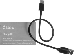 Внешний аккумулятор TTEC ChargeUp 20000mAh Powerbank. Цвет: черный (2BB210S)