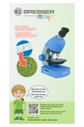 Микроскоп Bresser Junior 40x-640x, синий