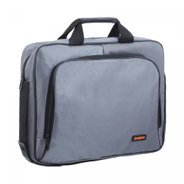 Сумка ExeGate Office F1596 Dark-Grey, темно-серая, полиэстер, для ноутбуков до 15.6" EX264612RUS