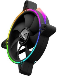 Вентилятор Zalman ZM-RFD120A Addressable 120мм, 3-pin, 1500об/мин, 26 дБ, ARGB, черный, Ret