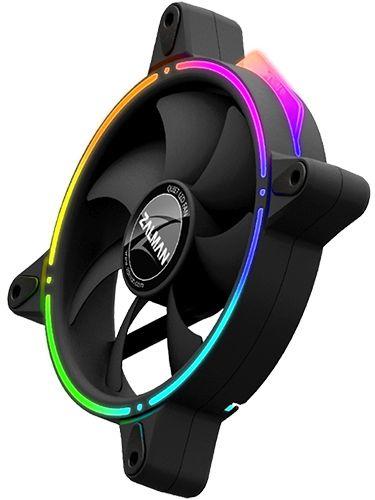 Вентилятор Zalman ZM-RFD120A Addressable 120мм, 3-pin, 1500об/мин, 26 дБ, ARGB, черный, Ret