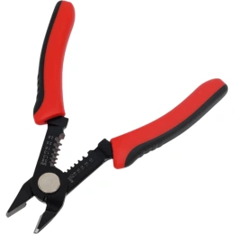 Кусачки боковые электромонтажные прецизионные со стриппером 0,8-2,8мм , для жил из мягких мета Ripo 009-300022