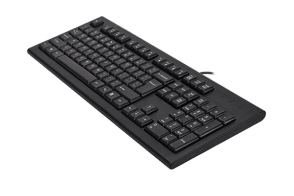 Клавиатура A4Tech KR-85 черный USB кабель 1.5м