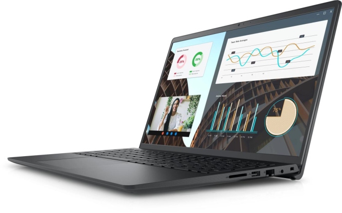 Ноутбук Dell Vostro 3530 Core i3 1305U 8Gb SSD512Gb Intel UHD Graphics 15.6" WVA FHD 1920x1080 Linux Ubuntu black WiFi BT Cam 3530-3640