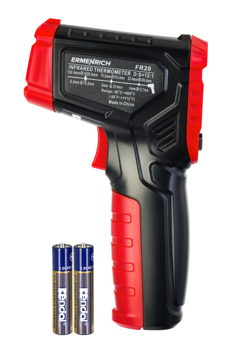 Бесконтактный цифровой пирометр Ermenrich Seek FR20