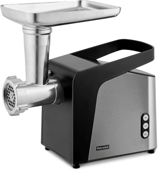 Мясорубка Rondell RDE-1455,  стальной