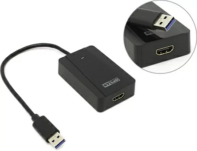 Видеокарта STLab U-1510 (RTL) USB 3.0 to HDMI Adapter