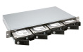 Полка расширения сетевого хранилища без дисков/ channel QNAP DAS TR-004U 4-Bay 2.5/3.5 SATA Type-C USB 3.1 Gen 1 5 Gb/s Direct Attached Storage with Hardware RAID. W/o rail kit RAIL-B02