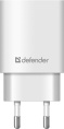 Defender Сетевой адаптер UPA-31 белый, 3xUSB, 5V/3.1А 83587