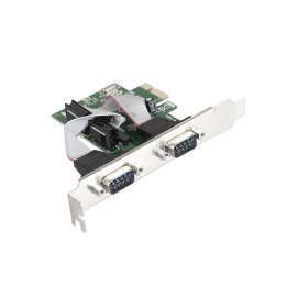 Контроллер ExeGate EXE-307 (PCI-E x1 v1.1, 2*COM port, WinChipHead Chipset WCH382L) EX283706RUS