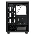 Корпус без блока питания Case HSPD F510, Panoramic Mid Tower, Black, TG, 0.5 SPCC, 3x120mm ARGB Orbis F1 ATX, mATX, mITX 180/280/160mm 1x2.5", 1x3.5", 7xPCI 2xUSB-A 3.0 356x218x467mm (F510-TGBK-ARGB)