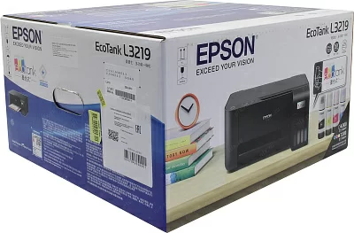 МФУ Epson EcoTank L3219 (A4 струйное МФУ 33стр/мин 5760x1440dpi 4 краски USB2.0) C11CJ68519