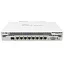 Маршрутизатор MIKROTIK CCR1009-7G-1C-PC Router 19 Rack Mount. Ethernet 7x 10/100/1000 1x SFP/RJ45. Serial. PoE. micrUSB