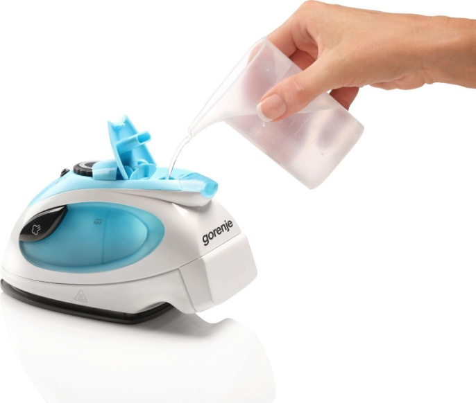 Утюг Gorenje SIH1100TBT, 1100Вт, голубой/белый
