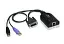 Кабель адаптер ATEN USB DVI Virtual Media KVM Adapter with Smart Card Support