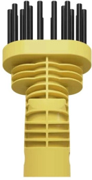 Пароочиститель ручной Polaris PSC 1702C черный/желтый