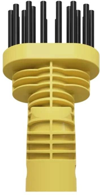 Пароочиститель ручной Polaris PSC 1702C черный/желтый