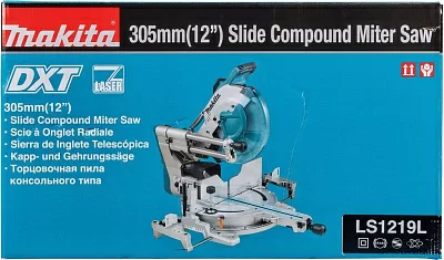 Торцовочная пила Makita LS1219L 1800Вт 3200об/мин d 305мм