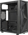 Корпус ATX Aerocool Glider Cosmo-G-BK-v1, Midi-Tower, без БП,  черный