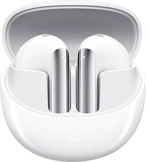 Наушники QCY AilyBuds Pro+ Белый BH23HT10A беспроводные, активное шумоподавление, диаметр динамика: 13 мм, время прослушивания музыки: 5.5 ч, время зарядки: 2 ч, емкость аккумулятора: 350