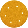 Круг шлифовальный на липучке Giraffe GOLD (225 мм; 6 отверстий; Р80) ABRAFORM AF-GG6-80