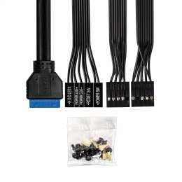 Корпус Minitower ExeGate BAA-403U2 (mATX, без БП, 1*USB+2*USB3.0, HD Audio, черный) EX298810RUS