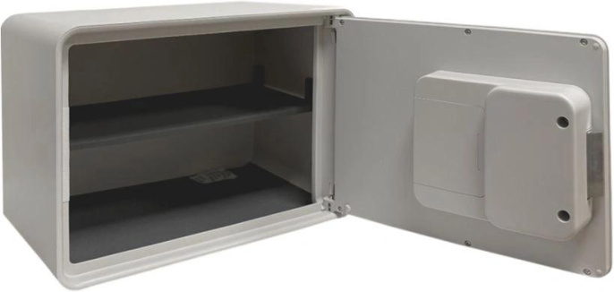 Сейф мебельный LockSworth VS4524-WH взломостойкий встраиваемый 440x350x340мм электронный/ключевой