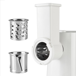 Электрическая мясорубка с овощерезкой RAGEX R803-100, 600 Вт, 1 скорость + реверс, белая