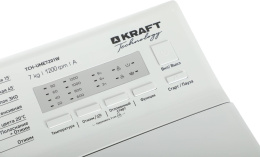 Стиральная машина KRAFT TCH-UME7201W, с вертикальной загрузкой, 7кг, 1200об/мин