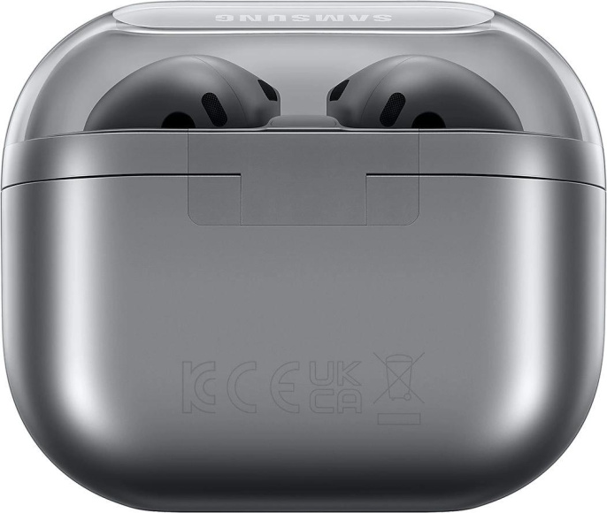 Гарнитура вкладыши Samsung Galaxy Buds 3 серебристый беспроводные bluetooth в ушной раковине SM-R530NZAACIS