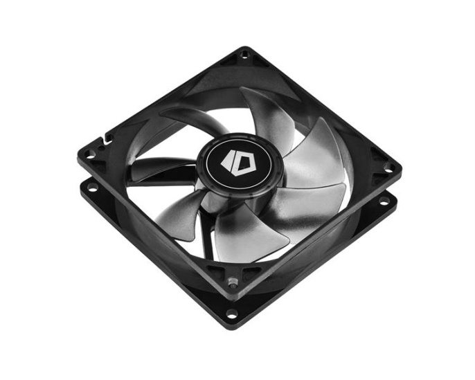 Вентилятор ID-COOLING NO-9225-SD 92мм, 3-pin, 1500об/мин, 29 дБ, черный, Ret