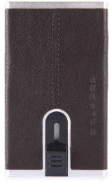 Чехол для кредитных карт Piquadro Black Square PP4825B3R/TM коричневый натур.кожа