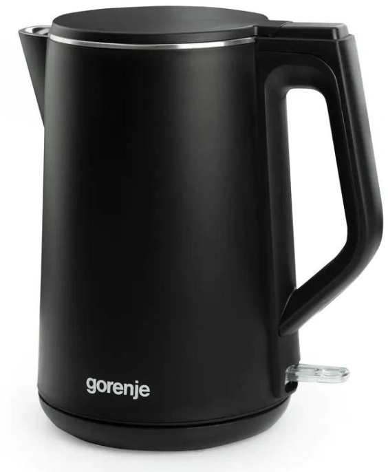 Чайник электрический Gorenje K15DWBK 1.5л. 2200Вт черный корпус: пластик