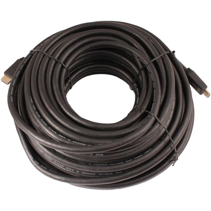 Кабель LAZSO Активный кабель для передачи сигналов HDMI 2.0, максимальное разрешение 4Кх2К, 60Hz 4:2:0 (WH-111(20m))