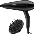 Фен BaByliss D563DE Черный 2100 Вт, DC мотор, независимая регулировка температуры, количество режимов: 6, количество температурных режимов: 3, количество скоростных режимов: 2, подача холодного воздуха, шнур: 1.95 м, цвет: черный