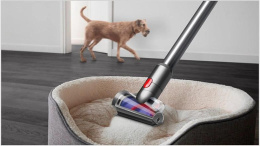 Вертикальный пылесос (handstick) Dyson SV46 V12 Detect Slim Absolute, 545Вт, серебристый/желтый [448884-01]