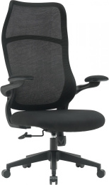 Кресло Cactus CS-MC505-BK черный сиденье черный сетка/ткань крестов. пластик