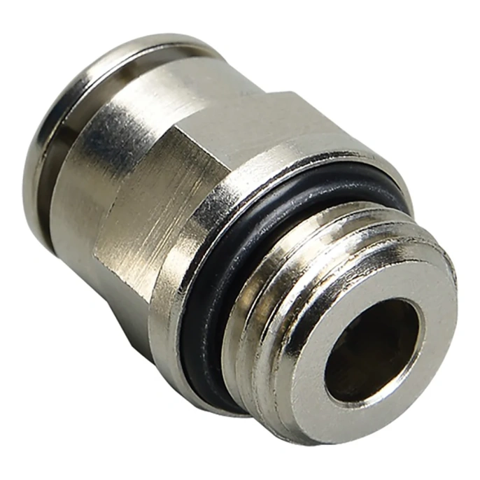 Фитинг 4 мм с наружной металлической резьбой G1/4" CDC Pneumatics BPC 04G02
