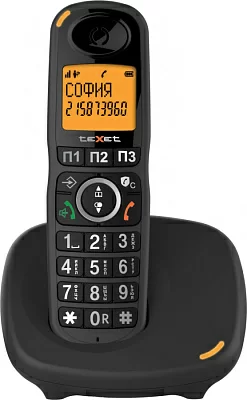 Р/Телефон Dect Texet TX-8905A черный автооветчик АОН