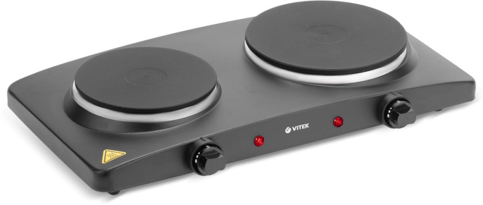 Плита Электрическая Vitek VT-3704 черный настольная