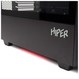 Корпус ATX HIPER PB81, Midi-Tower, без БП,  черный