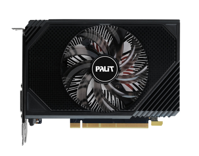 Видеокарта NVIDIA GeForce Palit RTX 3050 StormX 6GB NE63050018JE-1072F 6Gb GDDR6 DVI+HDMI+DP RTL